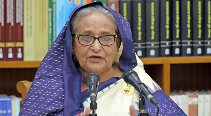 সন্ত্রাসীদের শক্ত হাতে দমন করার আহ্বান প্রধানমন্ত্রীর