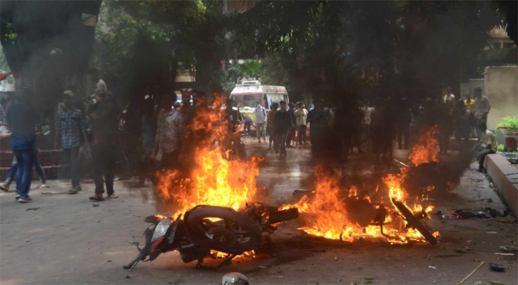 সারা দেশে দিনভর সংঘর্ষে নিহত ৫২