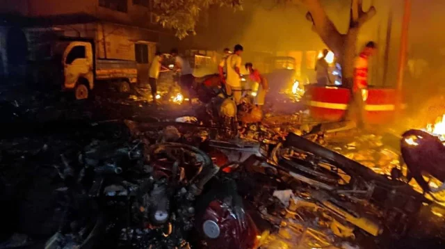 হামলা ও অগ্নিসংযোগে নওহাটা পৌরসভার দেড় কোটি টাকার ক্ষতি