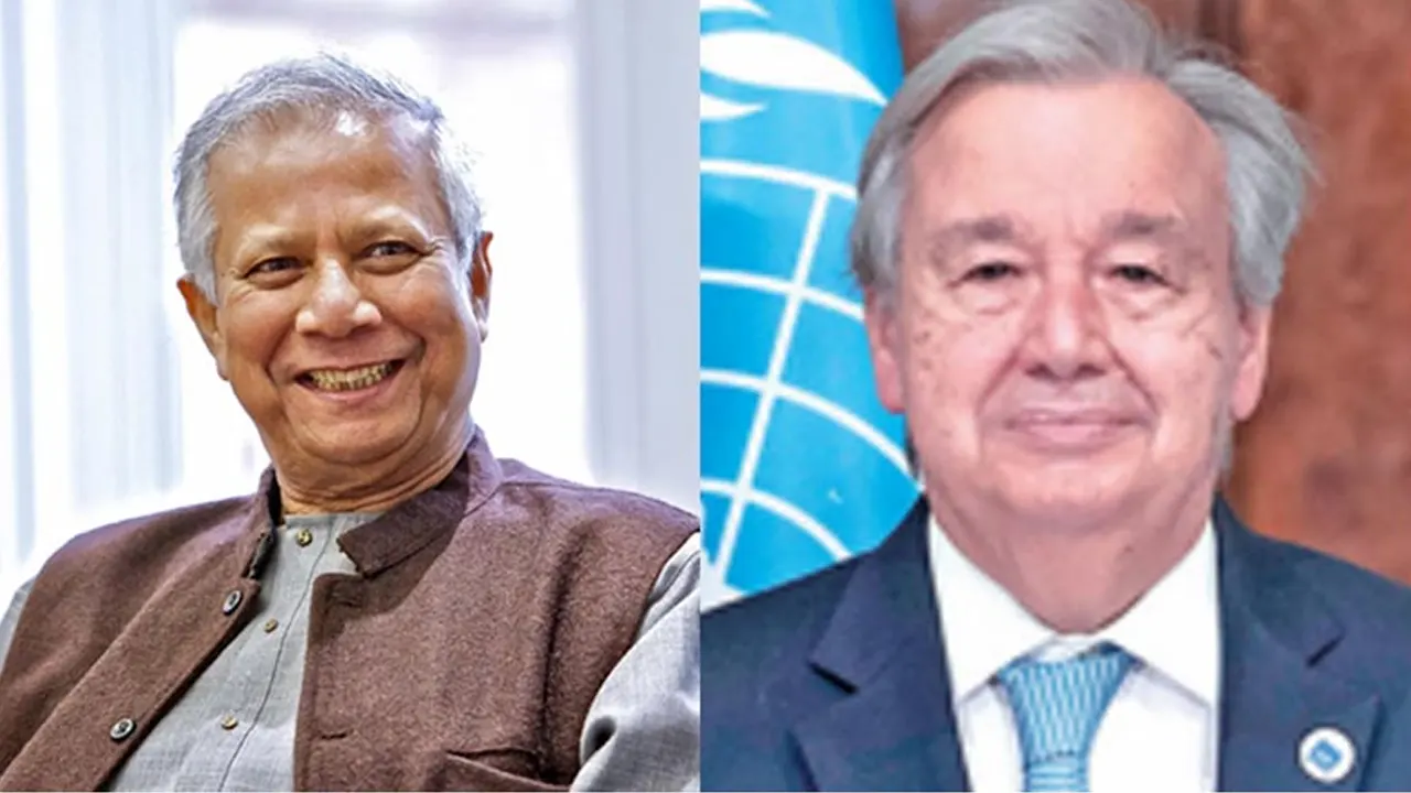 অন্তর্বর্তী সরকারের প্রতি সমর্থন জানালেন জাতিসংঘ মহাসচিব
