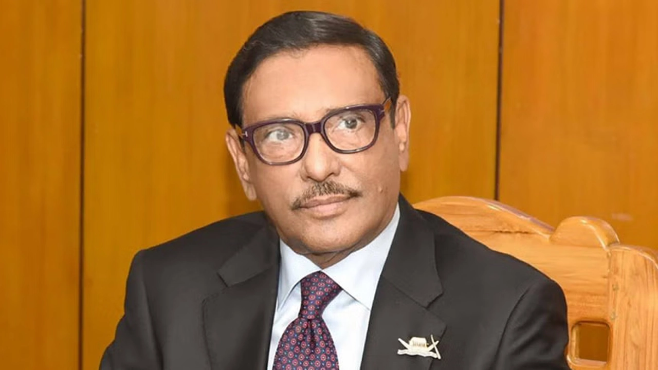 ওবায়দুল কাদেরের সব ব্যাংক হিসাব জব্দ