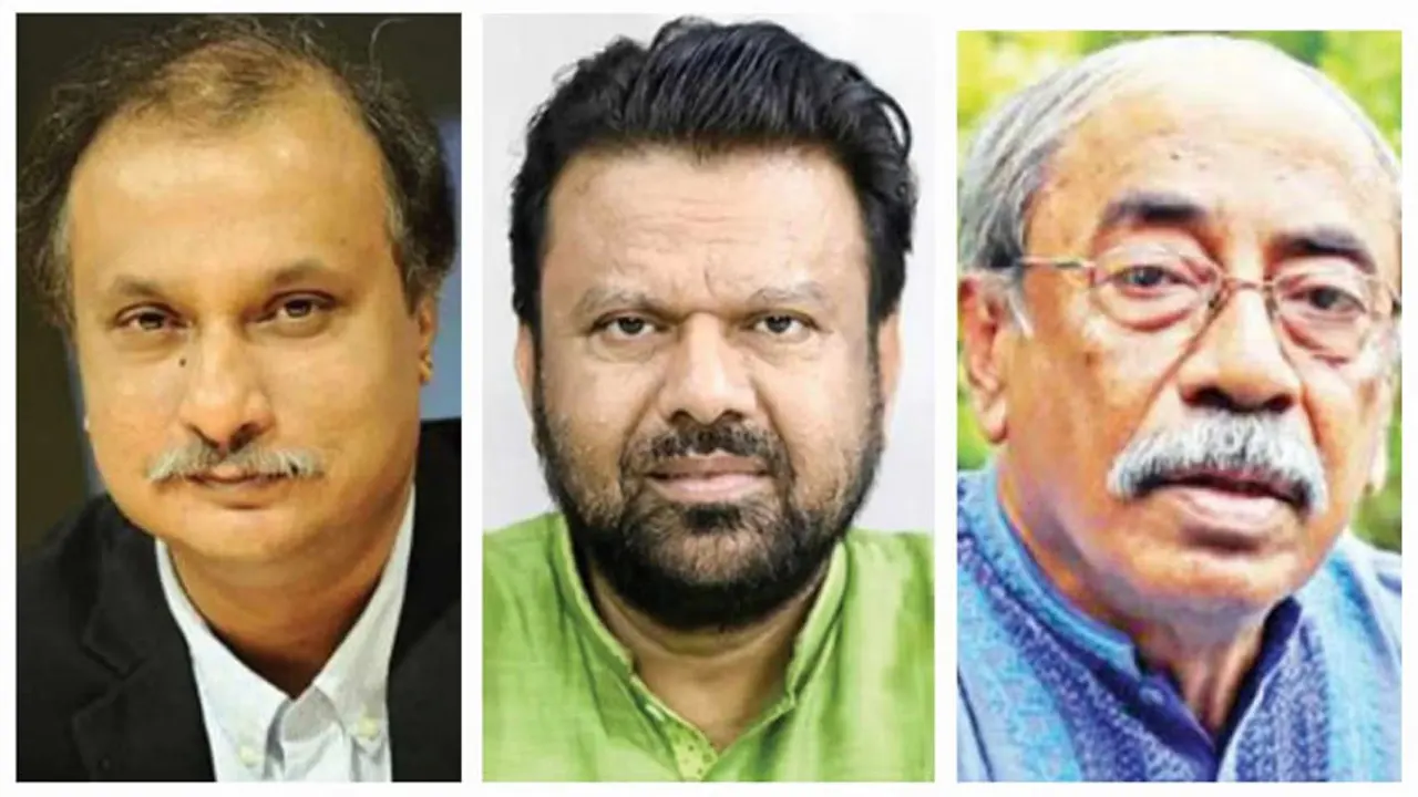 মোজাম্মেল, শ্যামল ও শাহরিয়ার কবির ৭ দিনের রিমান্ডে