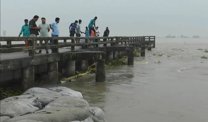 কুড়িগ্রামে তিস্তার পানি বিপৎসীমার ৩১ সেন্টিমিটার ওপরে
