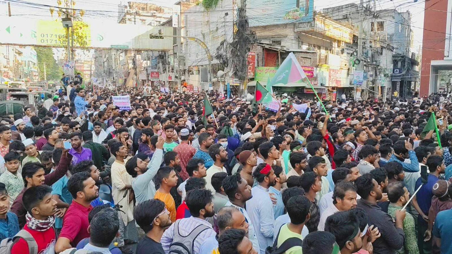 রাজশাহীতে শিবিবের বিক্ষোভ-সমাবেশ