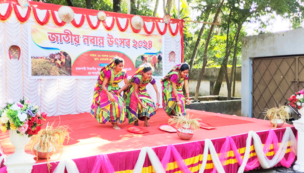 রাজশাহীতে নানা আয়োজনে অনুষ্ঠিত হলো নবান্ন উৎসব
