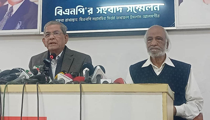নির্বাচন যত বিলম্ব হচ্ছে, সংকট তত বাড়ছে: মির্জা ফখরুল