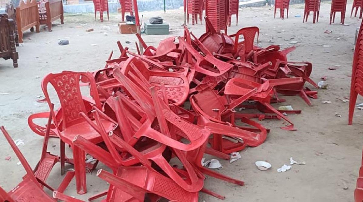 গোদাগাড়ী মহিলা কলেজের বর্ষপূর্তির অনুষ্ঠানে হামলা, ভাঙচুর