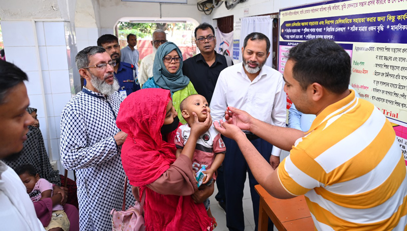জাতীয় ভিটামিন ‘এ’ প্লাস ক্যাম্পেইনে   শতভাগ সাফল্য রাসিকের