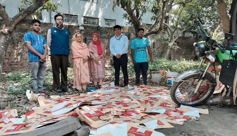 রাজশাহীতে ৪৯২ কেজি লাচ্ছা সেমাই ধ্বংস করলো বিএসটিআই