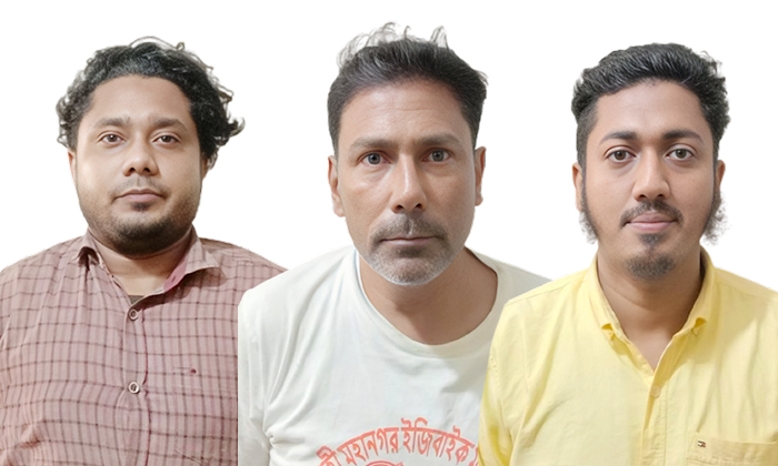 রাজশাহীতে ছাত্র আন্দোলনে হামলা ঘটনায় তিন আসামি গ্রেফতার