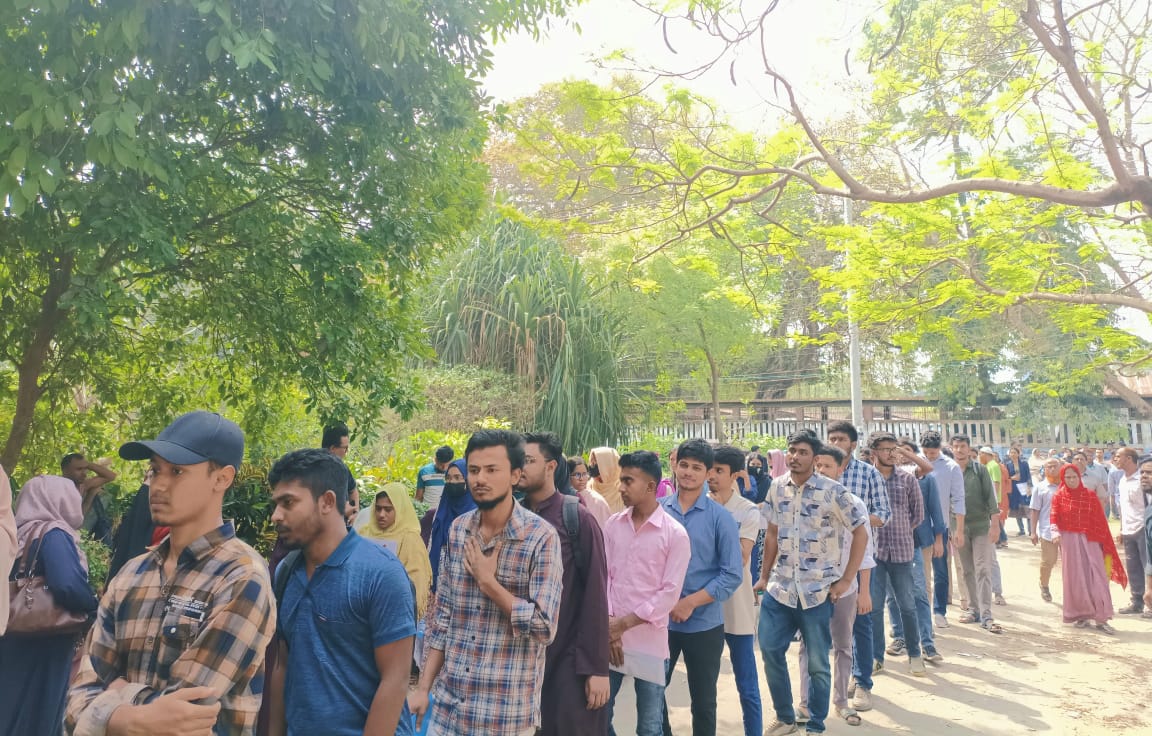 রাবির 'বি' ইউনিটের ভর্তি পরীক্ষা শুরু