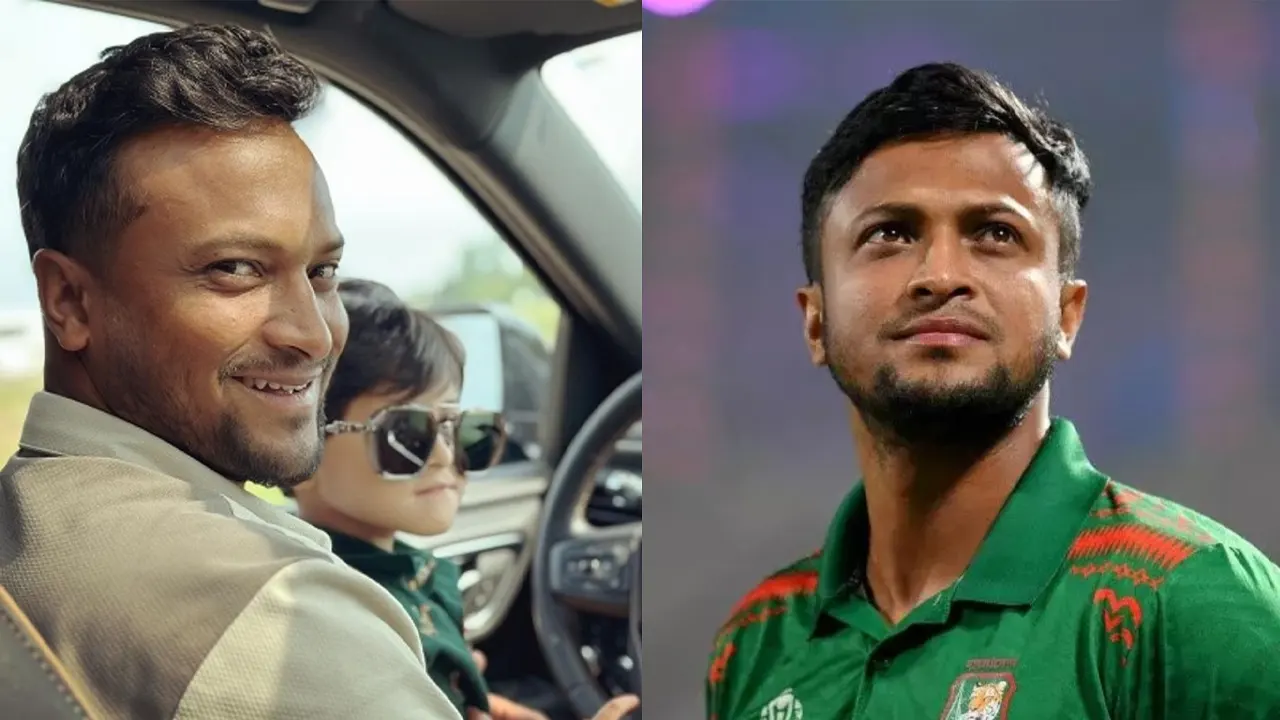 জুলাই অভ্যুত্থানের সময় সেই ছবির ব্যাখ্যা দিলেন সাকিব