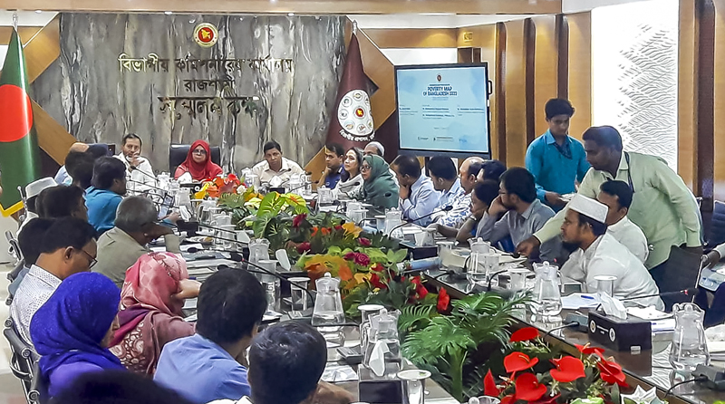 দেশের তৃতীয় কম দরিদ্র এলাকা রাজশাহী বিভাগ