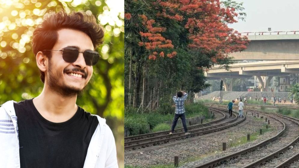 কৃষ্ণচূড়ার ছবি তুলতে গিয়ে ট্রেনে কেটে মর্মান্তিক মৃত্যু ফটোগ্রাফারের