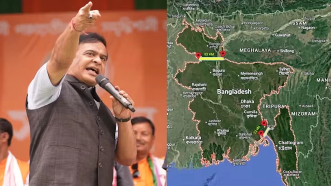 বাংলাদেশের মানচিত্র নিয়ে আসামের মুখ্যমন্ত্রীর বিস্ফোরক মন্তব্য