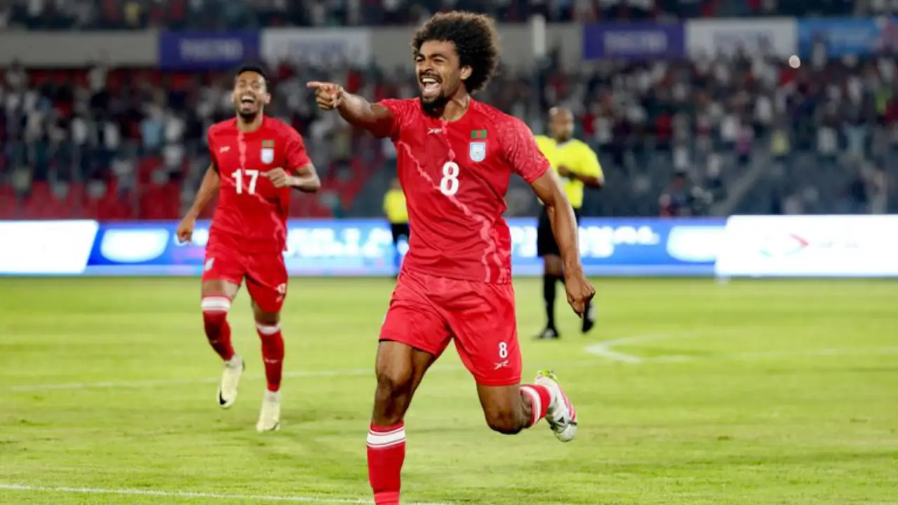 হামজা-সোহেলের গোলে ভুটানকে হারাল বাংলাদেশ