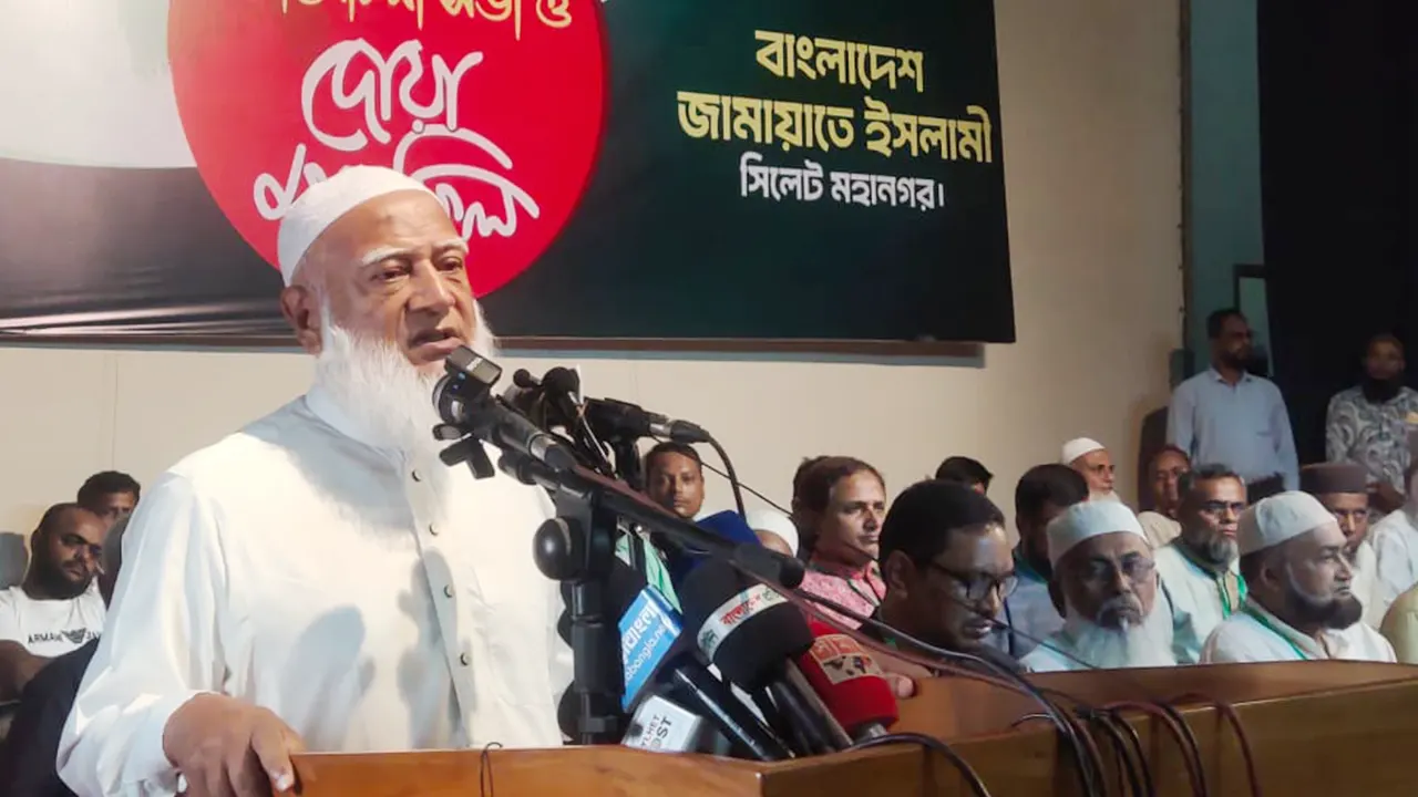 ফেব্রুয়ারিতে নির্বাচন চান জামায়াত আমির