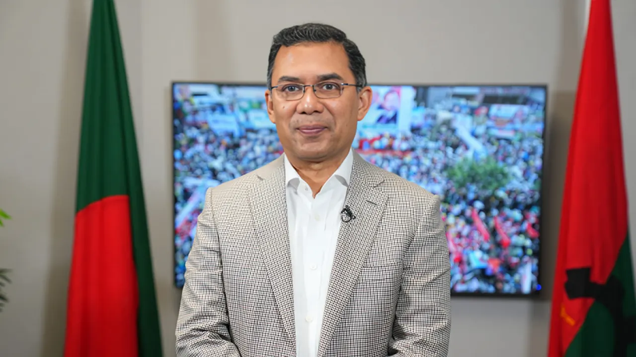 তারুণ্যের প্রথম ভোট ধানের শীষে চাইলেন তারেক রহমান