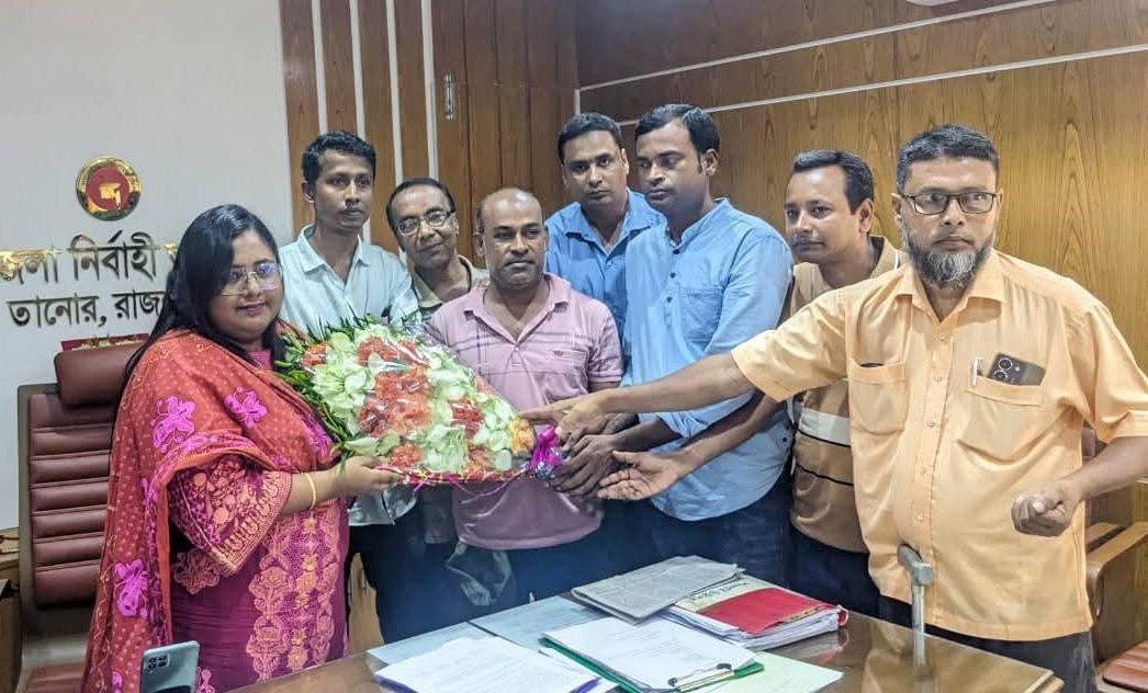 তানোরে ইউএনওর সঙ্গে সাংবাদিকদের মতবিনিময়