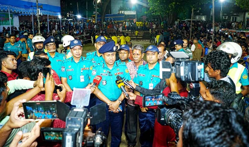 রাজশাহীতে শান্তিপূর্ণভাবে প্রতীমা বিসর্জন : আরএমপি কমিশনার