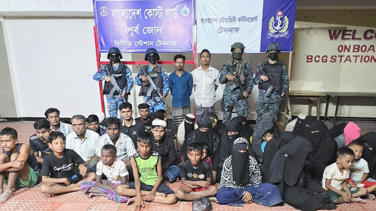 গহিন পাহাড় থেকে নারী-শিশুসহ ৩৮ জন উদ্ধার