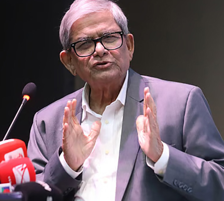 প্রতিশ্রুতির ব্যত্যয় ঘটলে দায় ড. ইউনূস সরকারের : মির্জা ফখরুল