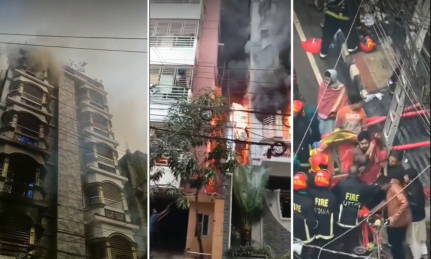 উত্তরায় আগুন, ৬ জনের মৃত্যুর কারণ জানালেন চিকিৎসক