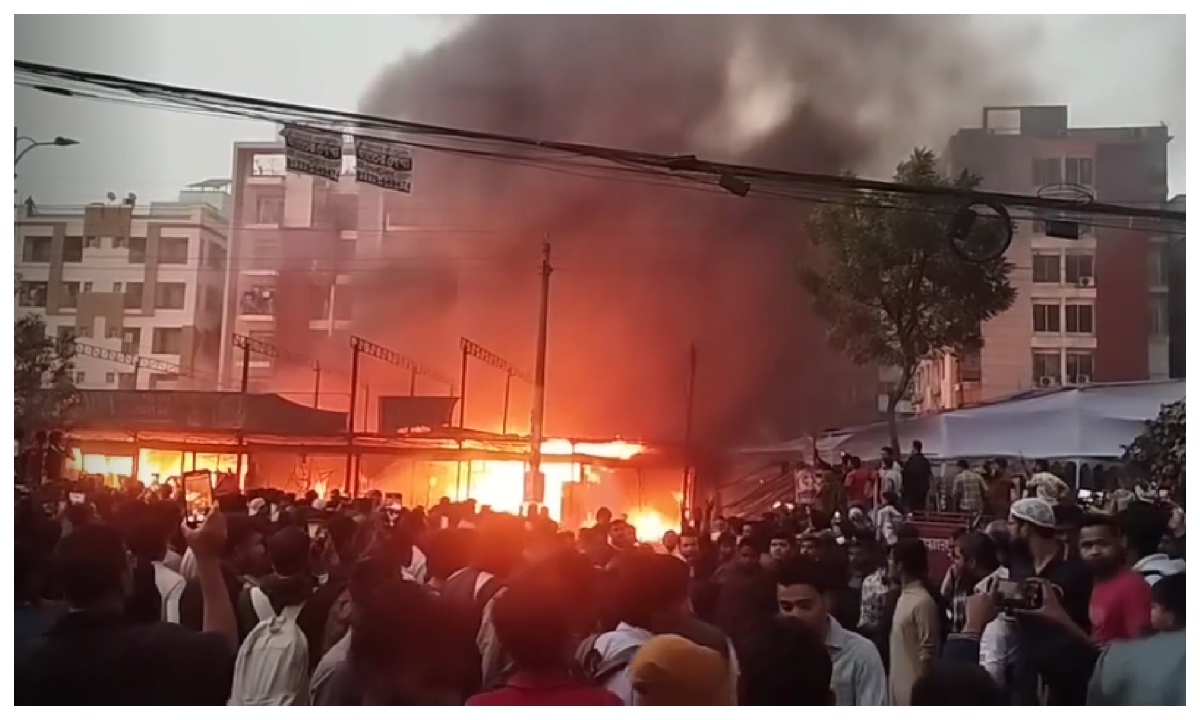 রাজধানীর উত্তরাতে ফের আগুন