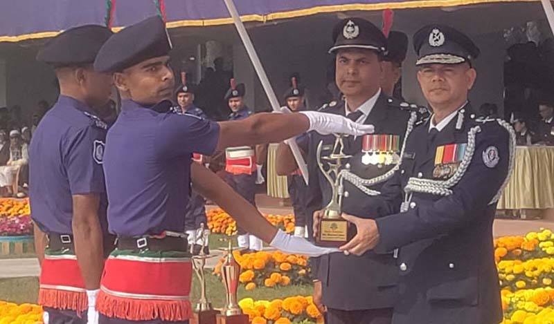 আইন মেনে মানুষের সেবা  করতে হবে : সারদায়  অতিরিক্ত আইজিপি