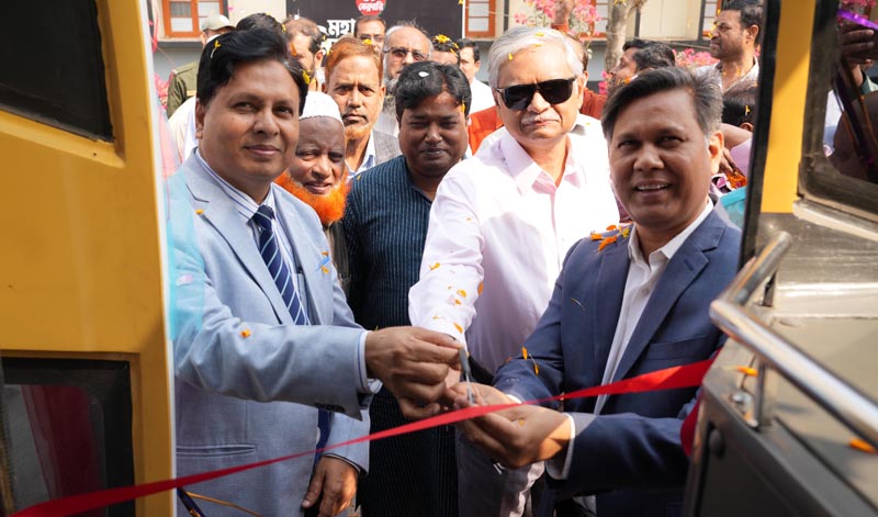 রাবির পরিবহণ বহরে যুক্ত হলো আরো দুটি নতুন বাস