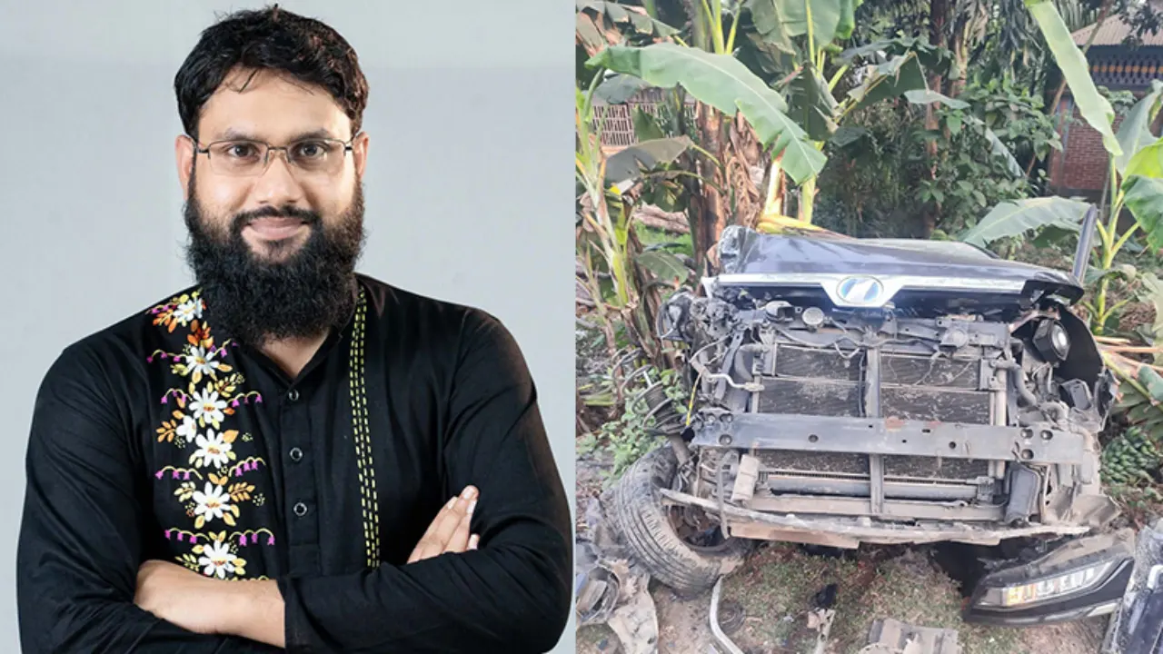 ভয়াবহ সড়ক দুর্ঘটনার কবলে এনসিপির এমপি