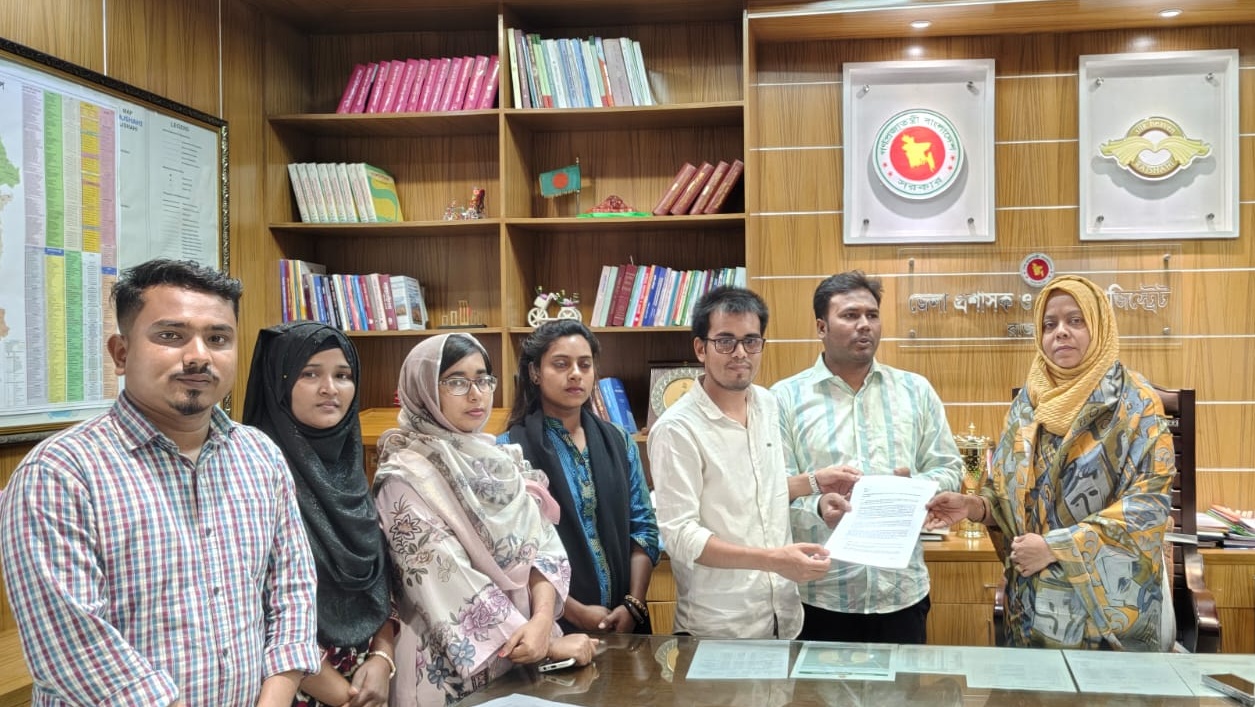 রাজশাহীর বিশেষায়িত শিশু হাসপাতাল চালুর দাবিতে স্মারকলিপি