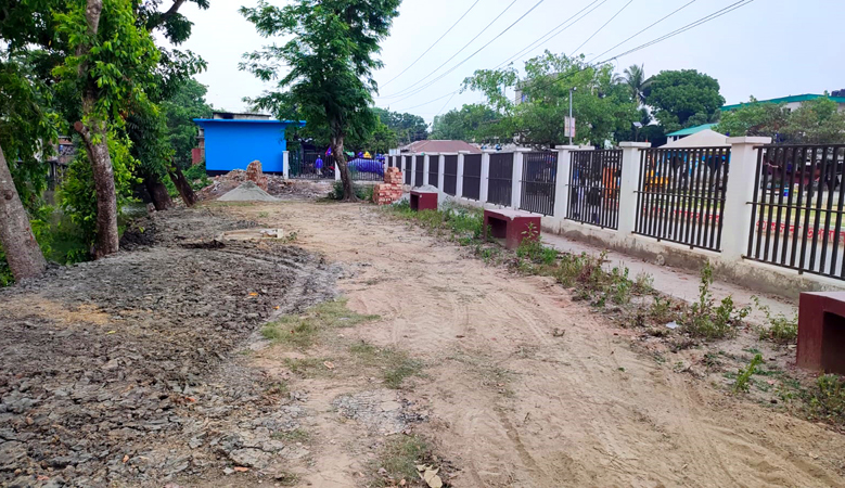 ফরিদপুর পৌর শিশু পার্কের জায়গা বরাদ্দ ও গাছ কাটার অভিযোগ, ক্ষুব্ধ স্থানীয়রা