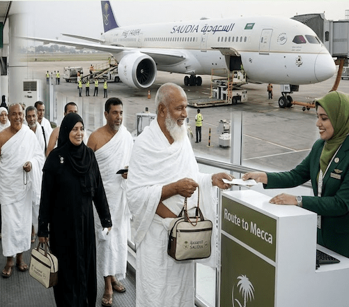 সৌদিতে পৌঁছেছেন ৪৪৫৭ জন বাংলাদেশি হজযাত্রী