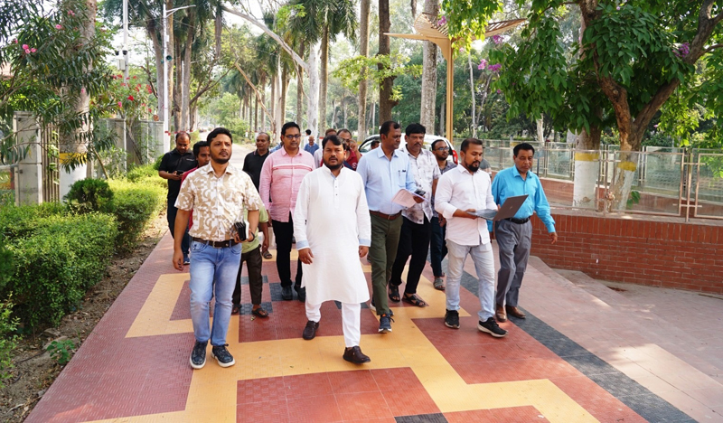 রাজশাহী কেন্দ্রীয় উদ্যান ও চিড়িয়াখানার উন্নয়ন কাজ বাস্তবায়নে নির্দেশ