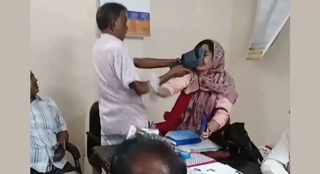 রাজশাহীতে শিক্ষিকাকে পেটানো বিএনপি নেতা বহিষ্কার