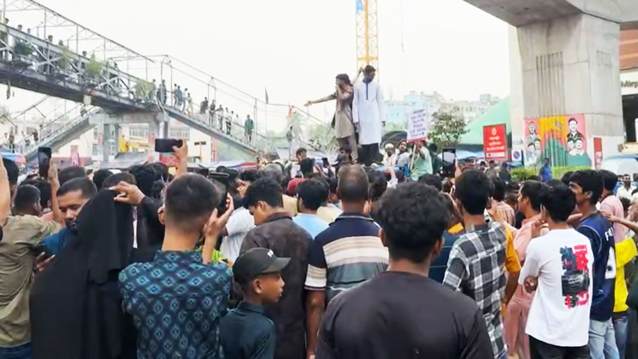 রামিসা ইস্যুতে আবারও উত্তাল মিরপুর