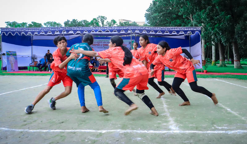 রাজশাহীতে কমিউনিটি পুলিশ কাবাডি চ্যাম্পিয়নশিপের ফাইনাল অনুষ্ঠিত