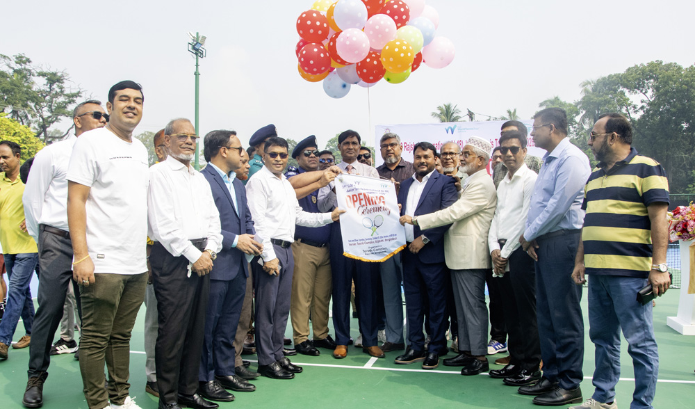 রাজশাহীতে আন্তর্জাতিক জুনিয়র টেনিস টুর্নামেন্ট শুরু, অংশ নিচ্ছে ১০ দেশ
