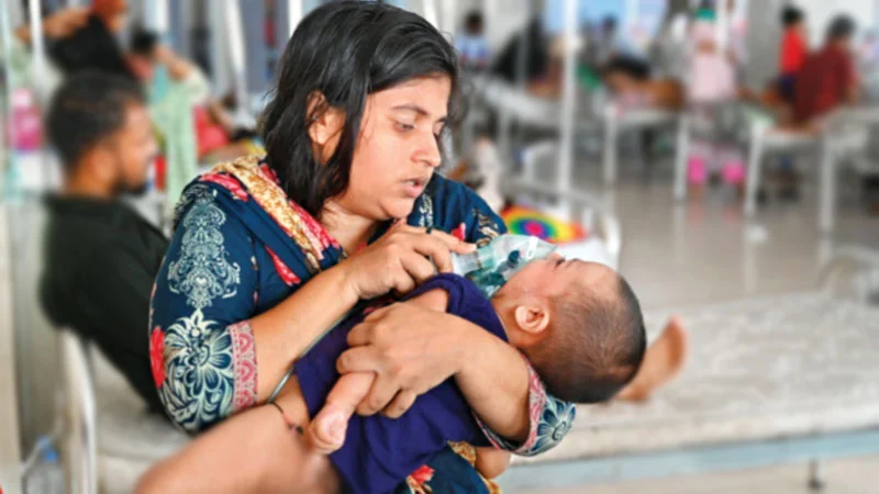 দেশে হামের উপসর্গে আরও তিন শিশুর মৃত্যু