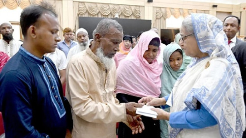 নিহত ৩৪ জনের পরিবারকে আর্থিক সহায়তা দিলেন প্রধানমন্ত্রী