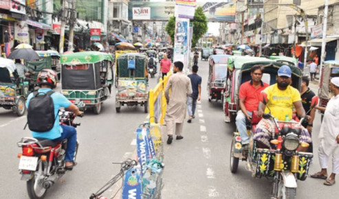 রাজশাহীতে সোমবার কারফিউ শিথিল যে সময়ে