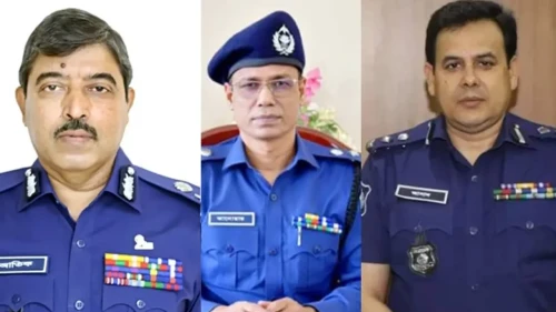 বাধ্যতামূলক অবসরে পুলিশের ৩ কর্মকর্তা