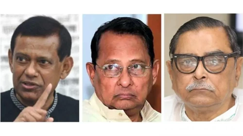 জিয়াকে রাজাকার বলায় মানিক-ইনু-মেননের বিরুদ্ধে মামলা