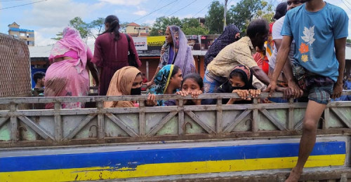 বন্যায় মানবিক বিপর্যয়ের শঙ্কা