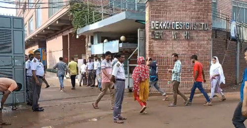 আশুলিয়ায় কাজে ফিরেছেন শ্রমিকরা, নিরাপত্তা জোরদার