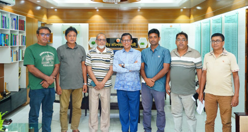 রাজশাহী এডিটরস ফোরাম নেতৃবৃন্দের সাথে বিভাগীয় কমিশনারের মতবিনিময়