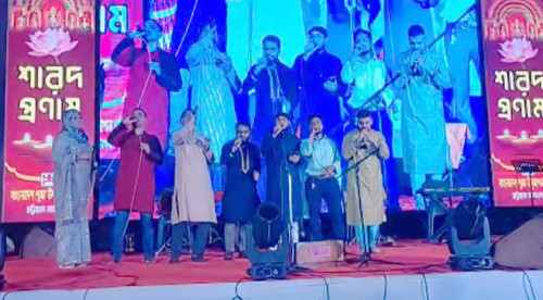 পূজামণ্ডপে ইসলামী সংগীত পরিবেশন, গ্রেপ্তার ২