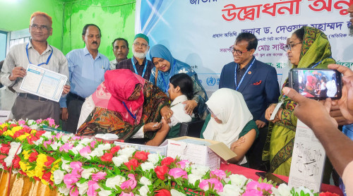 রাজশাহীতে ৯ লাখ কিশোরীকে এইচপিভি’র আওতায় নেয়ার লক্ষ্যে টিকাদান শুরু