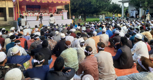 দুর্গাপুরে জামায়াতের বিক্ষোভ সমাবেশে পল্টন হত্যাকান্ডের বিচার দাবি